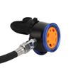 1L Diving Small Cylinder Rebreather with Pure Metal Secondary Breathing Valve Heads Black Diving Equipment