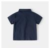 Kinder T-Shirt kurzarm 2026 Sommer neu Jungen Hemd Baby Halbarm einfarbiges Oberteil trendige Kinderkleidung