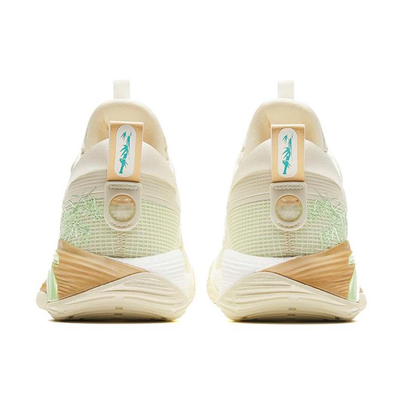ANTA Basketball Shoes Men's Low top Green/Brown Sneakers 112321105-1