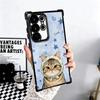 Cute Floral Headscarf Kitten Plating Phone Case For Samsung Galaxy S24 S25 FE S26 Edge S23 Ultra S22 S21 Plus S20 Anti-Fall Aira