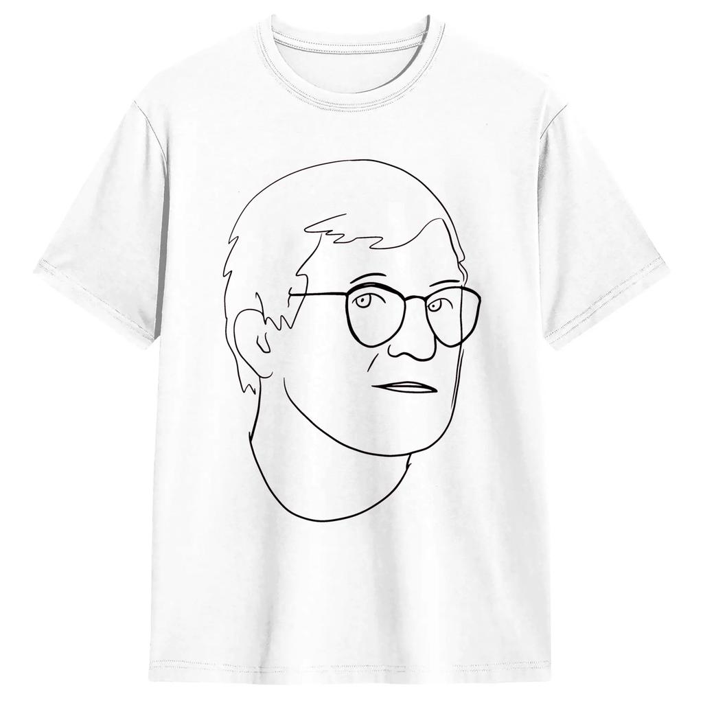 Casual TShirt Summer David Hockney Fashion TShirts Cotton Tee Shirt For Unisex Y2k Retro Pattern Short Sleeve Tees