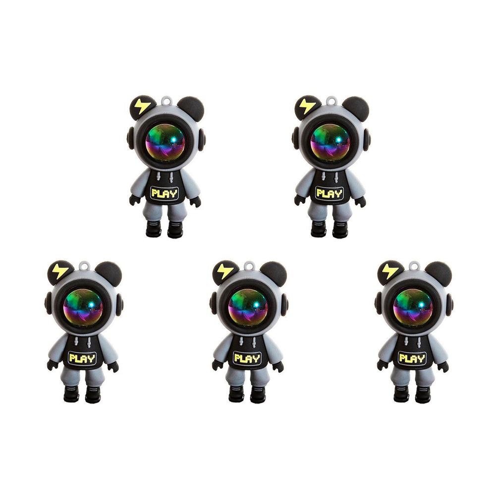 

Милый автомобильный воздуховод, парфюмерный зажим, мультяшный астронавт, автомобильный освежитель воздуха (черный)