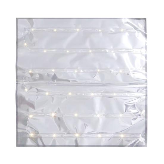 

Водонепроницаемая оберточная бумага для цветов со светодиодной подсветкой Многоразовая упаковочная бумага для романтических букетов на свадьбу чистый