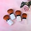 Portable Makeup Brush Retractable Single Blush Brush New Powder Blush Brush  Outdoor Travel