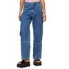 Hugo Womens/Ladies Gashia Leather Badge Relaxed Fit Jeans