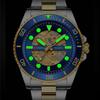 CURREN Steel Strap Watch Simple Calendar Large Dial Business Watch Waterproof Men's Fashion