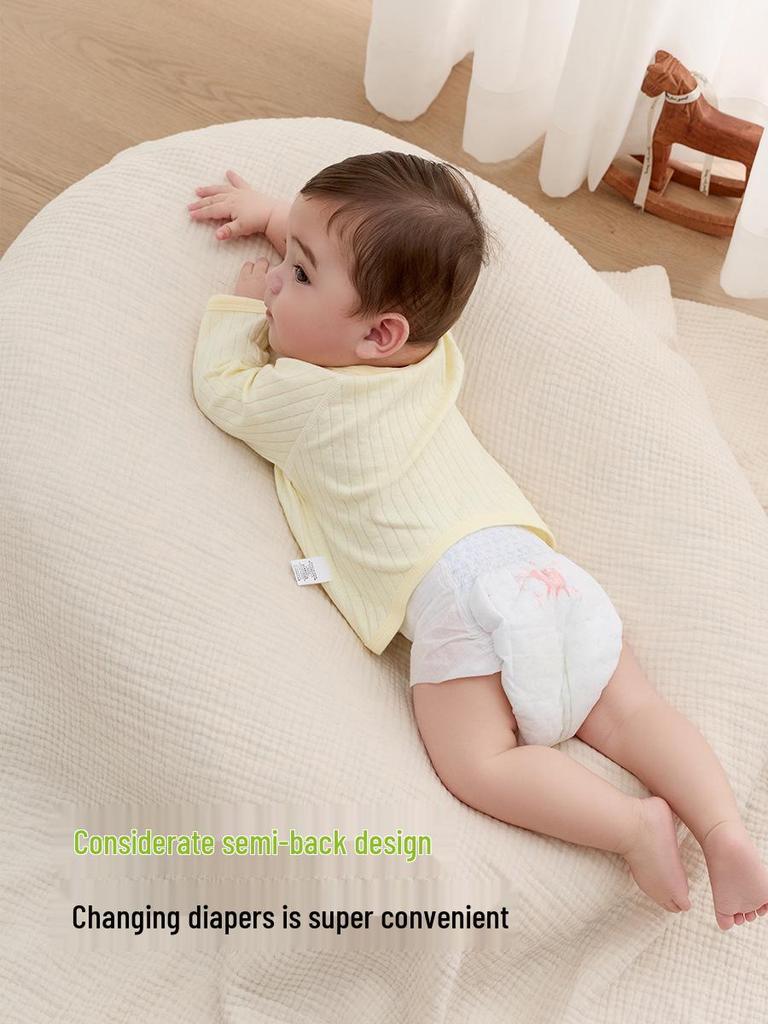 Top in Cotone con Laccetti Anti-Graffio per Neonato (0-3 mesi)