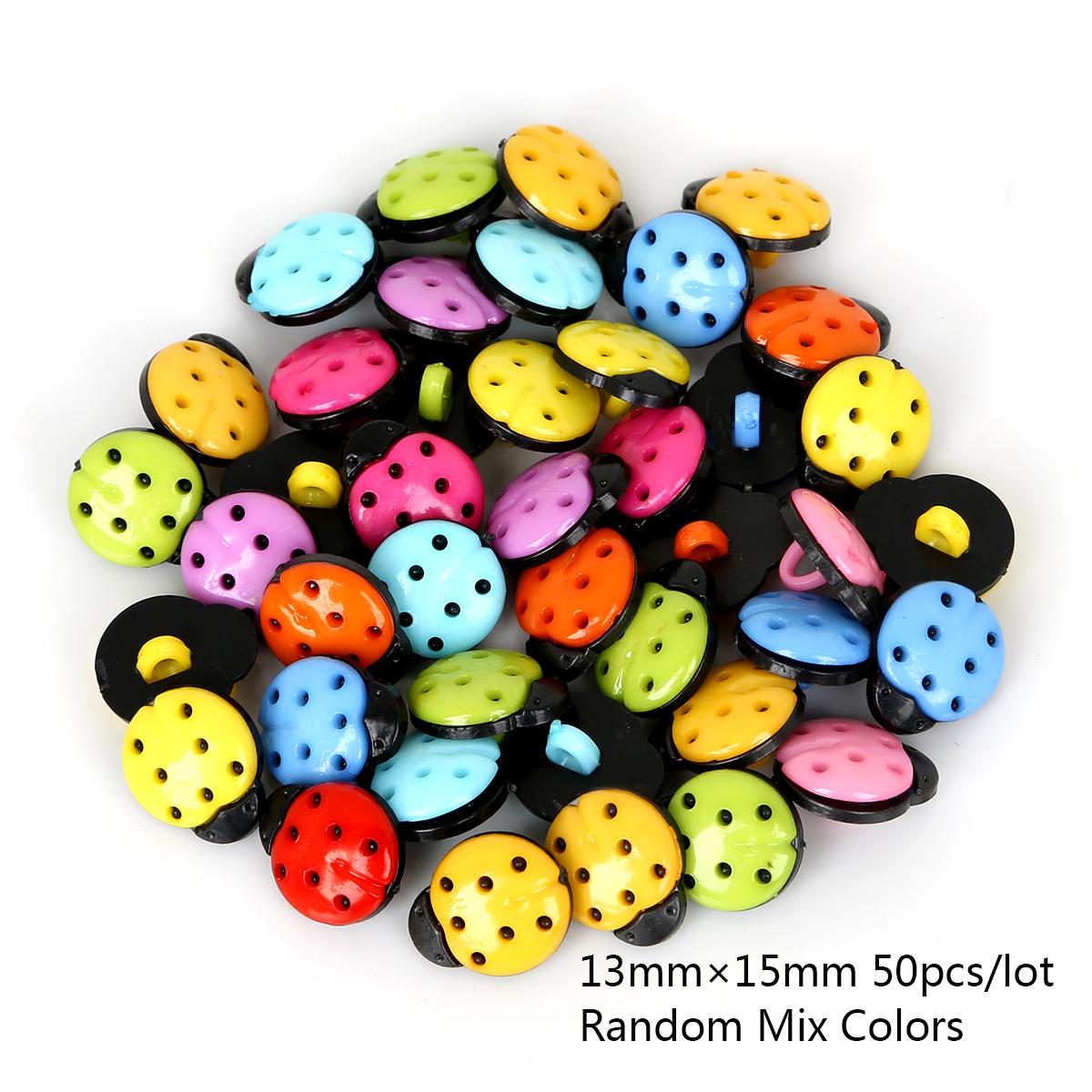 

50 шт. пуговицы разных форм, швейные аксессуары для одежды, пластиковые пуговицы 9-15 мм