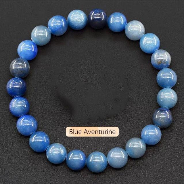 Festive Gifts Assorted Natural Stone Beaded Bracelet Set Crystal Fashion Jewelry For Men And Women Daily Wear Simple Versatile Accessory