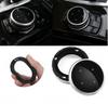 For BMW 1 2 3 4 5 6 7 Series X1 X5 X6 F20 F30 F10 F07 E60 E90 E70 IDrive Car Multimedia Big Knob Covers Button Trim Control