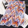 New Fashion Luxury Print Design Women Silk Scarf Shawl Elegant Headscarf Hijabs Chiffon Muslim Wrap Scarves