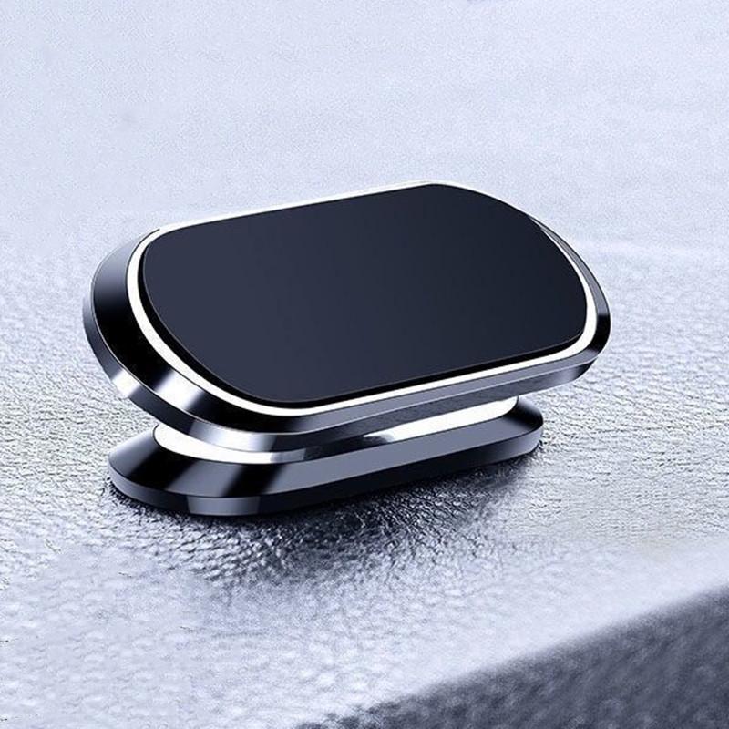 Magnetic Car Mount Aluminum Alloy Rotatable Car Phone Holder Magnet Mount Mobile Cell Phone Stand GPS Support Car