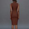 Abito casual alla moda da donna -colore