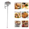Fry Thermometer,  Probe Stainless Steel BBQ Mt Cooking Thermometer   Thermometer   Frying Pot Thermometer for Turkey BBQ Grill