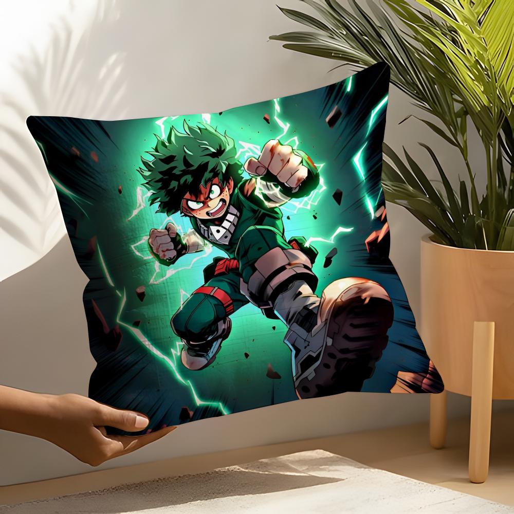 My Hero Academia - Boku No Hero Academia Pillow Case Linen Cushion Covers For Decorative Sofa Home Pillows Case