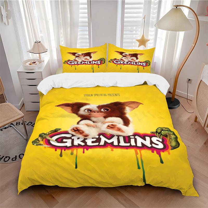 Gremlins Movie Poster Print 3Pcs Bedding Setduvet Cover With 2 Bedropillowcase Home Birthday Gift