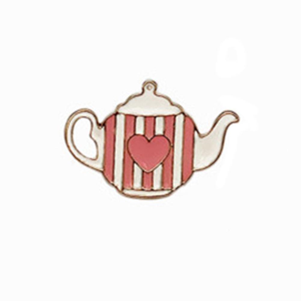 Clothes Trim Badge Cute Character of Alice in Wonderland Alloy Pin Brooch for Fashion Bag Accessories