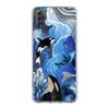 Case For Samsung A54 A52 A50 A70 A40 A20S A20E A02S A12 A14 A16 A22 A24 A42 A34 A32 5G A04s A06 Orca ocean lovely killer whale