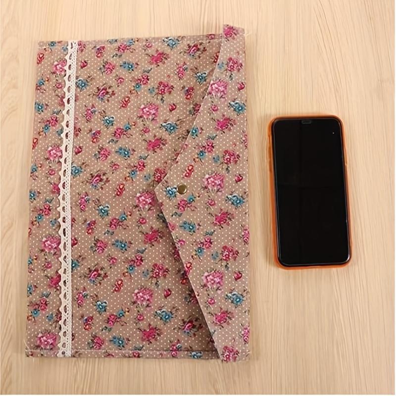 Tašky na ukládání dokumentů - Vysoce kvalitní Módní tašky na dokumenty s květinovým potiskem | Velkokapacitní úložné řešení pro kancelář, domov a školu