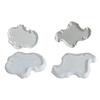 Decorative Tray Silicone Mold Irregular Dish Epoxy Resin Molds Gypsum Cement Mold for Jewelry Necklace Storage & Display