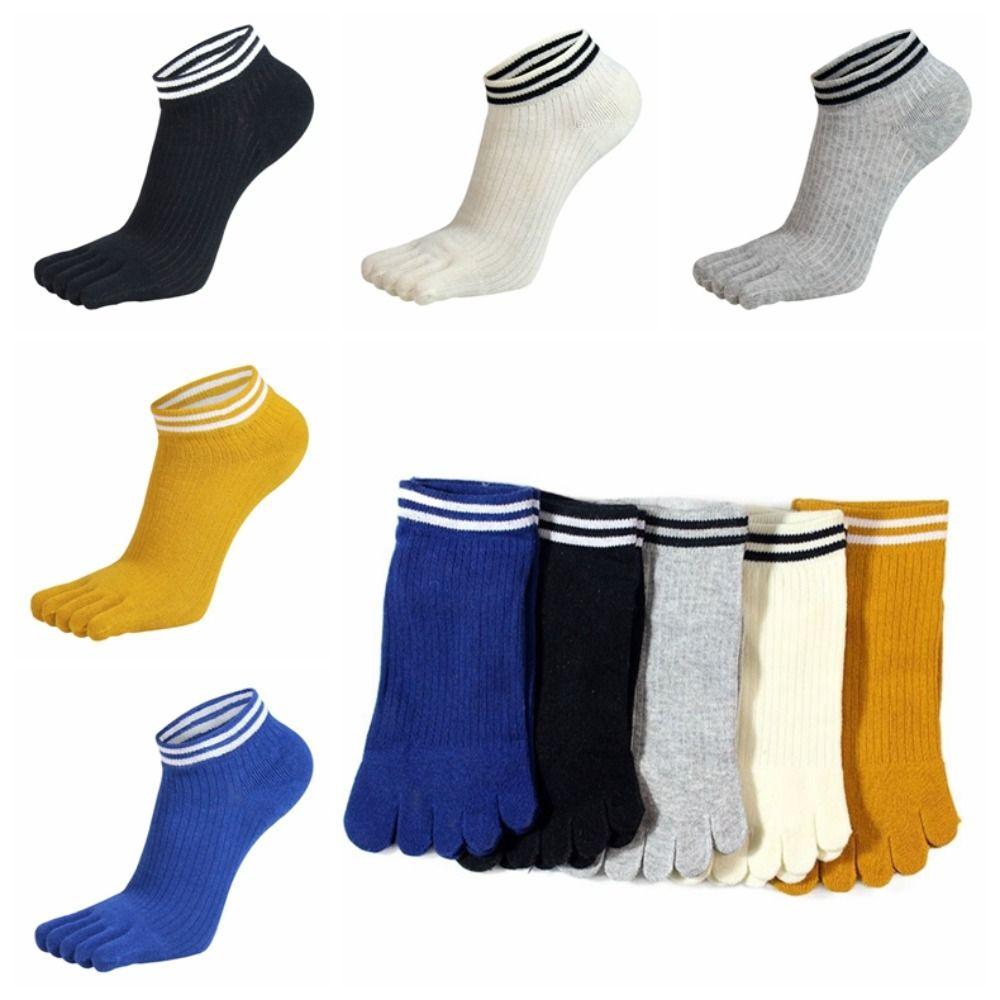 

1 Pair of Mesh Five Finger Socks EU36-40 Sports Socks Women s Socks No Show Ankle Socks Hiking серый