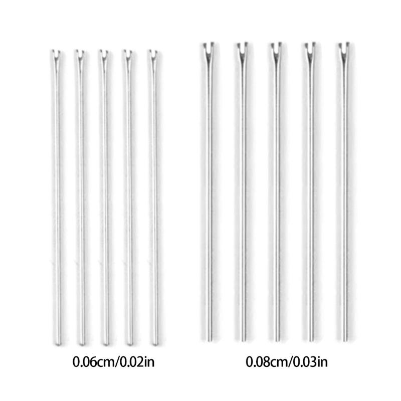 Doll Hair Rooting Device Hair Rooted Needle Wood Handle Design Hair Transplant Tool for Beginners Expert Crafting Use