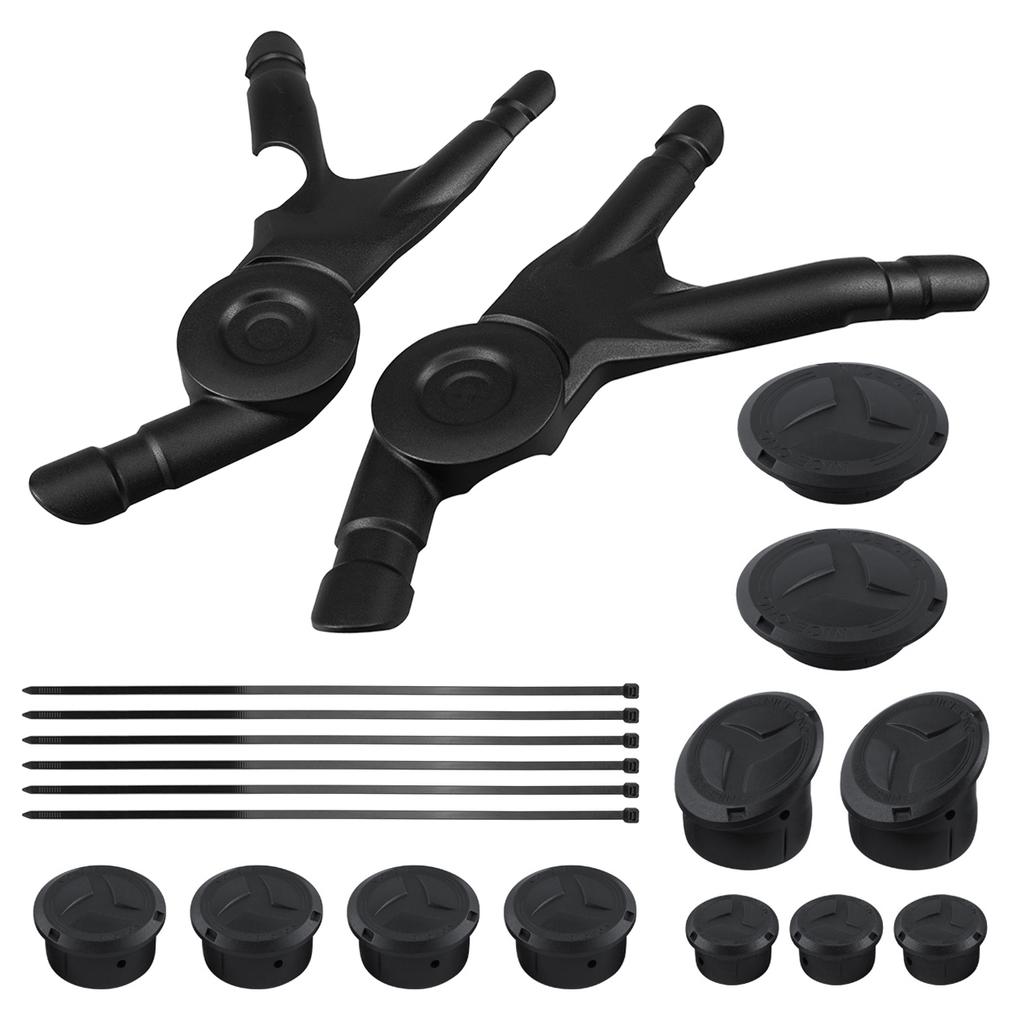 For 2018-2024 BMW R1250GS Adventure R1250GSA Motorcycle Frame Protector /Frame Hole Plug Covers for BMW R1200GS/ADV 2016-2018