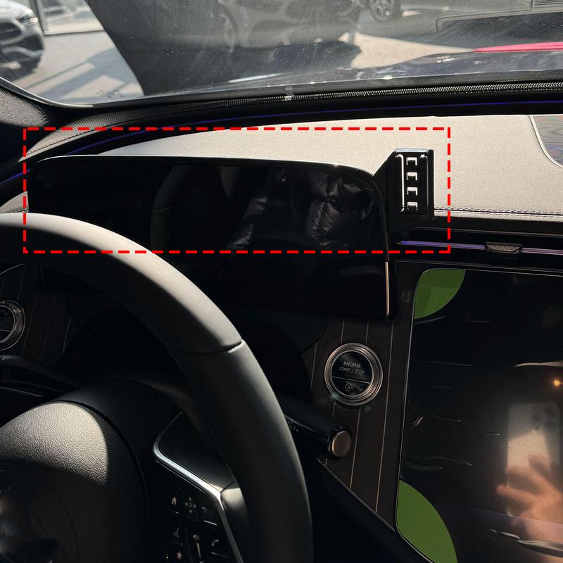 Adatto per Mercedes-Benz Classe E 2024 2025 Classe E W214 Porta Telefono per Auto, Staffa di Montaggio per Schermo Cruscotto Facile Installazione