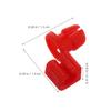 GLEAVI 20pcs Tailgate Handle Rod Clip Replacement Lock Rod Clip Car Door Lock Auto