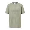 Men's Adidas T-Shirts Men's Gray Green Crew Neck