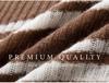 Women's Striped Cashmere Sweater: 2025 Autumn/Winter Loose Fit, Soft Lazy Style Top