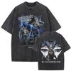 Washed Vintage Rapper Don Toliver Hardstone Psycho Graphic T-shirts Men Women Hip Hop Fashion Pop Music Short Sleeve T Shirts