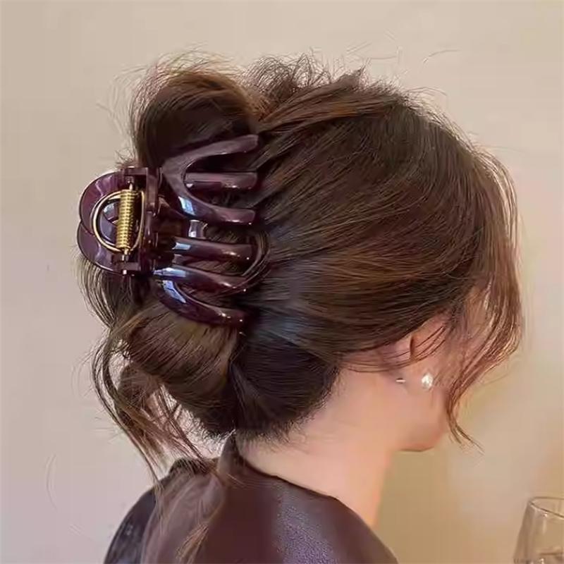 

New Design Top Grade Pumpkin Hair Claw Clip For Women