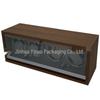Black Walnut Glass Door Automatic 4-Watch Winder