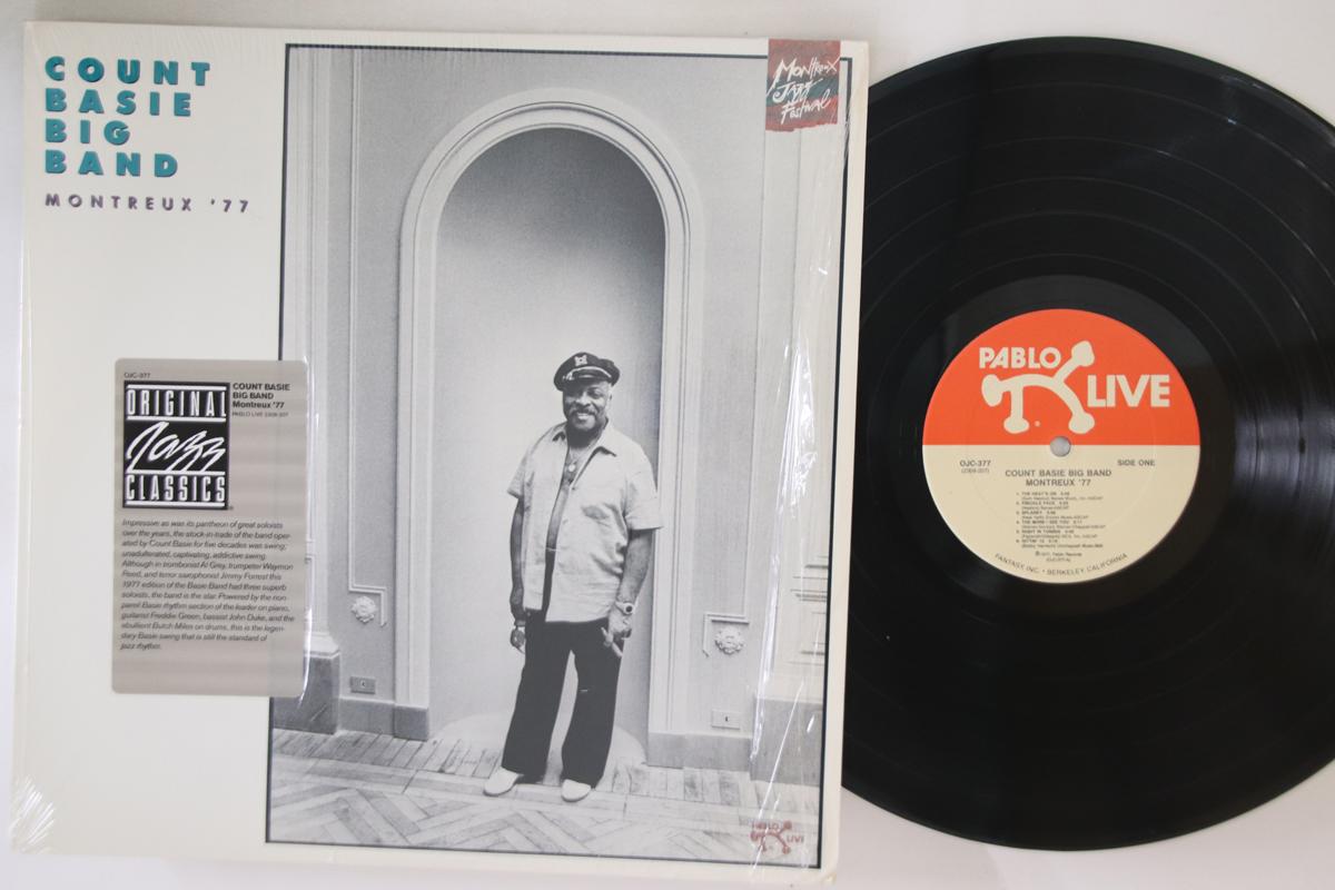 

LP Record COUNT BASIE BIG BAND - Montreux 77 OJC377 ORIGINAL JAZZ C 1989 US Jazz Used