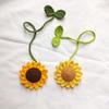 Unique Handmade Hanging Decor Soft Woolen Pendant Perfect for Rearview Mirror Handbag Decor