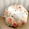 Floral Watercolor Dream Automatic Umbrella Sturdy 8-Rib Shaft Foldable Design All-Season Travel Fashionable Perfect Birthday Christmas Gift Idea