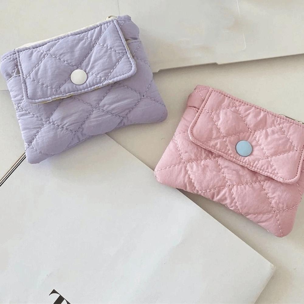 Candy Color Small Lipstick Bag Jewelry Packing Bag Sanitary Napkin Storage Bag  Female/Girls