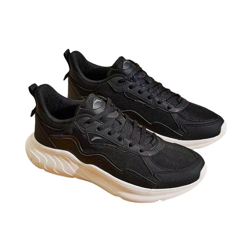 Anta City Peak Mesh Comfortable Commuting Lightweight Shock Absorption Slip Resistant Wear Resistant Low Top Casual Shoes 122338812-2