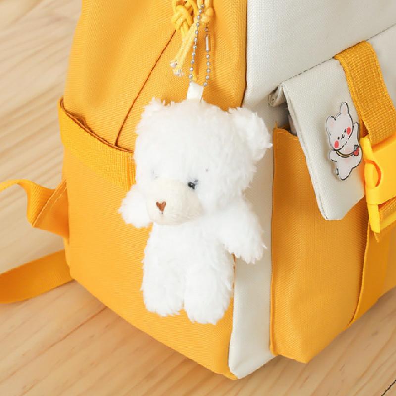 School bag backpack large capacity new middle and high school school bag casual nylon backpack cute girl shoulder make-up bag