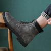 Autumn Winter Men Boots Comfort Men's High-top Shoes Wear-resistant Non-slip Mens Platform Shoes Chelsea Boots Botas Para Hombre