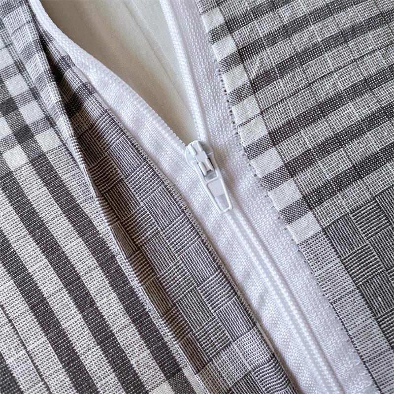 A Class Washable Cotton Pillowcase Set Of 2 Pure Cotton Zippered Pillow Covers Soft And Breathable Pillowcases For Comfort And Style