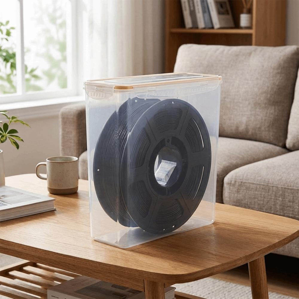 Sealed Filament Storage Organizer Rectangle Building Block Storage Box Filament Dry Box Protection