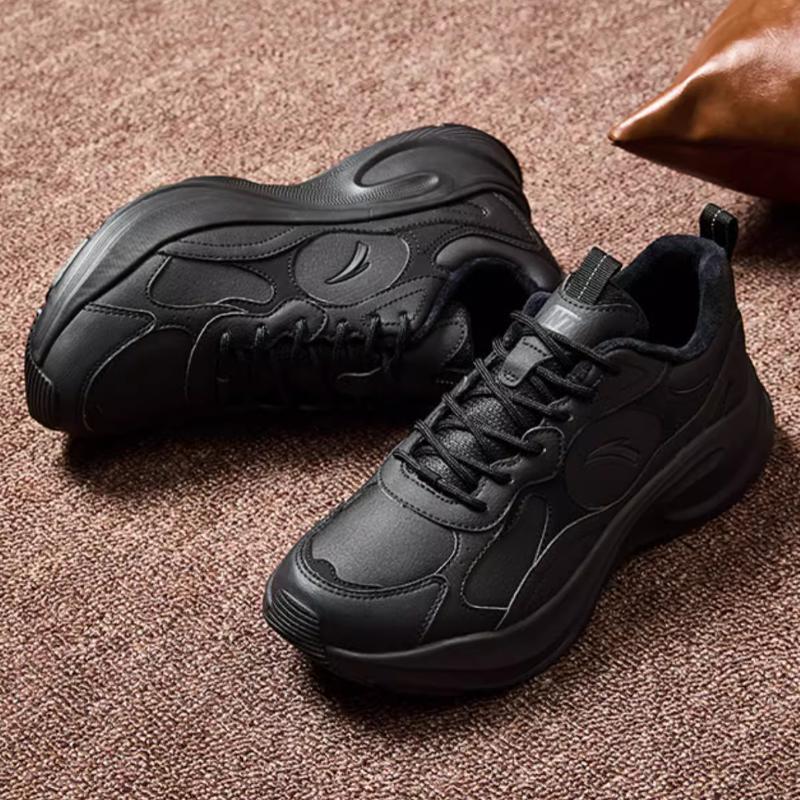 Anta Seeking Shadow Fashion Vielseitige Stoßdämpfende Verschleißfeste Low Top Freizeitschuhe Herren Freizeitschuhe Schwarz 112448813-9