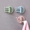 12PCS Wall Hooks, with 3-Branch Rotating Design, Self-Adhesive Waterproof Organizer, Strong Load-Bearing Hooks for Bathroom Kitchen