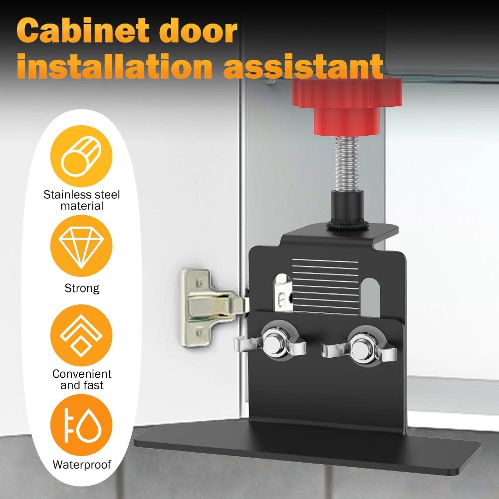 Carbon Steel Cabinet Door Positioning Tool Cabinet Drilling Positioning Aid  Carpentry