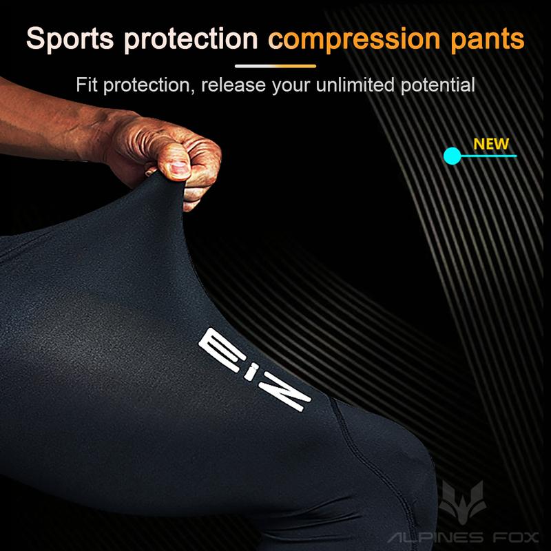 Motorcycle Compression Pants Summer Motorbike Riding Breathable Protective Trousers Outdoor Off-road Motocross With CE Kneepads