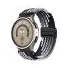 Nylon Woven Strap with Magnetic Buckle for Xiaomi Watch S5/S3, Huawei GT6/GT5, Garmin, and Samsung