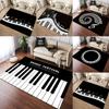 Piano Music Noise-reducing Carpet for Living Room Bedroom Decor Anti-slip Rug Kitchen Leisure Balcony Floor Mat Doormat Gift