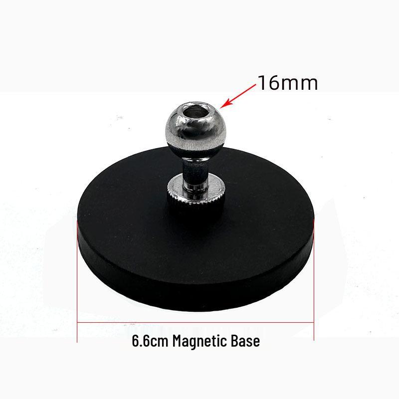 17mm Magnetic Car Mount & Phone Clip Holder with Aluminum Alloy Connector